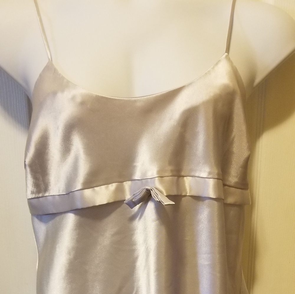 Silver camisole